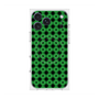 プレミアムスクエアケース with MagSafe［ Shower Dot - Green ］