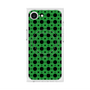プレミアムスクエアケース with MagSafe［ Shower Dot - Green ］