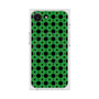 プレミアムスクエアケース with MagSafe［ Shower Dot - Green ］