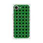 プレミアムスクエアケース with MagSafe［ Shower Dot - Green ］
