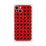 プレミアムスクエアケース with MagSafe［ Shower Dot - Red ］