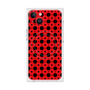 プレミアムスクエアケース with MagSafe［ Shower Dot - Red ］