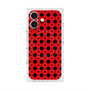 プレミアムスクエアケース with MagSafe［ Shower Dot - Red ］