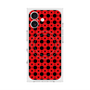 プレミアムスクエアケース with MagSafe［ Shower Dot - Red ］