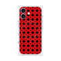 プレミアムスクエアケース with MagSafe［ Shower Dot - Red ］