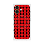 プレミアムスクエアケース with MagSafe［ Shower Dot - Red ］
