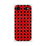 プレミアムスクエアケース with MagSafe［ Shower Dot - Red ］