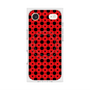 プレミアムスクエアケース with MagSafe［ Shower Dot - Red ］