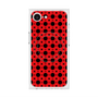 プレミアムスクエアケース with MagSafe［ Shower Dot - Red ］
