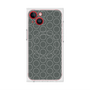 プレミアムスクエアケース with MagSafe［ Dot Circle - Gray ］