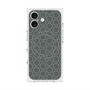 プレミアムスクエアケース with MagSafe［ Dot Circle - Gray ］