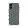 プレミアムスクエアケース with MagSafe［ Dot Circle - Gray ］