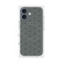 プレミアムスクエアケース with MagSafe［ Dot Circle - Gray ］