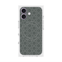 プレミアムスクエアケース with MagSafe［ Dot Circle - Gray ］