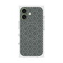 プレミアムスクエアケース with MagSafe［ Dot Circle - Gray ］
