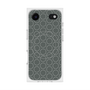 プレミアムスクエアケース with MagSafe［ Dot Circle - Gray ］