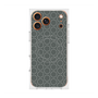 プレミアムスクエアケース with MagSafe［ Dot Circle - Gray ］