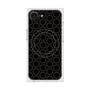 プレミアムスクエアケース with MagSafe［ Dot Circle - Black ］