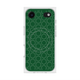 プレミアムスクエアケース with MagSafe［ Dot Circle - Green ］