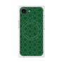 プレミアムスクエアケース with MagSafe［ Dot Circle - Green ］