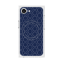 プレミアムスクエアケース with MagSafe［ Dot Circle - Navy ］