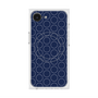 プレミアムスクエアケース with MagSafe［ Dot Circle - Navy ］
