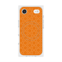 プレミアムスクエアケース with MagSafe［ Dot Circle - Orange ］