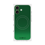 プレミアムスクエアケース with MagSafe［ Dot Gradation - Green ］