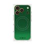 プレミアムスクエアケース with MagSafe［ Dot Gradation - Green ］