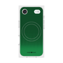 プレミアムスクエアケース with MagSafe［ Dot Gradation - Green ］