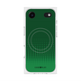 プレミアムスクエアケース with MagSafe［ Dot Gradation - Green ］