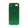 プレミアムスクエアケース with MagSafe［ Dot Gradation - Green ］