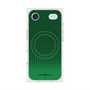 プレミアムスクエアケース with MagSafe［ Dot Gradation - Green ］