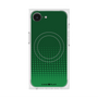 プレミアムスクエアケース with MagSafe［ Dot Gradation - Green ］