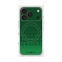 プレミアムスクエアケース with MagSafe［ Dot Gradation - Green ］