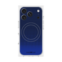プレミアムスクエアケース with MagSafe［ Dot Gradation - Blue ］