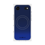 プレミアムスクエアケース with MagSafe［ Dot Gradation - Blue ］