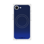 プレミアムスクエアケース with MagSafe［ Dot Gradation - Blue ］