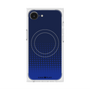 プレミアムスクエアケース with MagSafe［ Dot Gradation - Blue ］