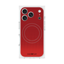 プレミアムスクエアケース with MagSafe［ Dot Gradation - Red ］
