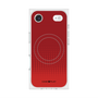 プレミアムスクエアケース with MagSafe［ Dot Gradation - Red ］
