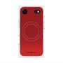 プレミアムスクエアケース with MagSafe［ Dot Gradation - Red ］