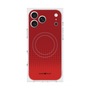 プレミアムスクエアケース with MagSafe［ Dot Gradation - Red ］
