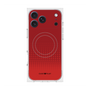プレミアムスクエアケース with MagSafe［ Dot Gradation - Red ］