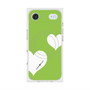 プレミアムスクエアケース with MagSafe［ Two Hearts - Green ］
