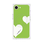 プレミアムスクエアケース with MagSafe［ Two Hearts - Green ］