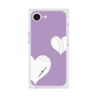 プレミアムスクエアケース with MagSafe［ Two Hearts - Purple ］