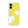 プレミアムスクエアケース with MagSafe［ Two Hearts - Yellow ］