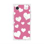 プレミアムスクエアケース with MagSafe［ Dot Hearts - Pink ］