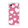 プレミアムスクエアケース with MagSafe［ Dot Hearts - Pink ］